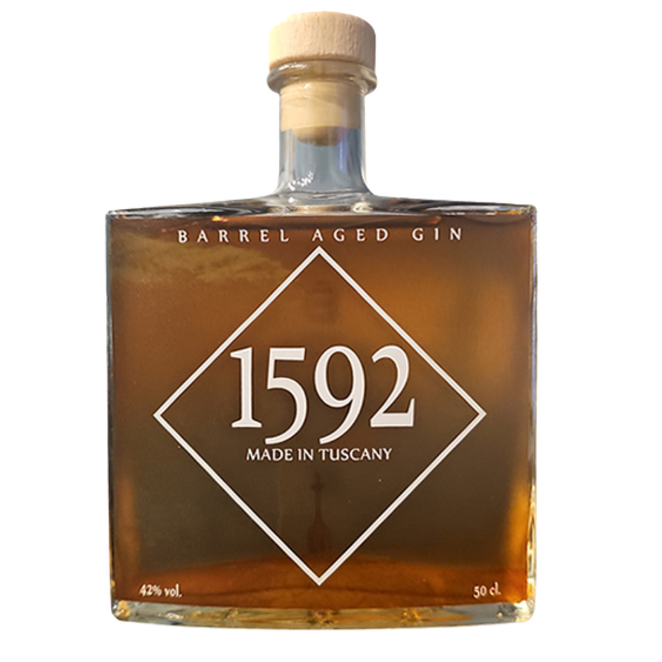 1592 Barrel Aged Gin Made in Tuscany 50cl