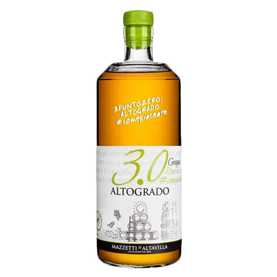 3.0 Altogrado Grappa Barricata Mazzetti d'Altavilla 70cl
