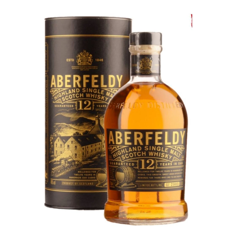 Aberfeldy 12 Anni Highlands Single Malt Scotch Whisky 70cl