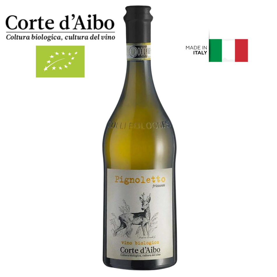 Pignoletto Frizzante DOCG BIO Corte d'Aibo - 6 bottiglie