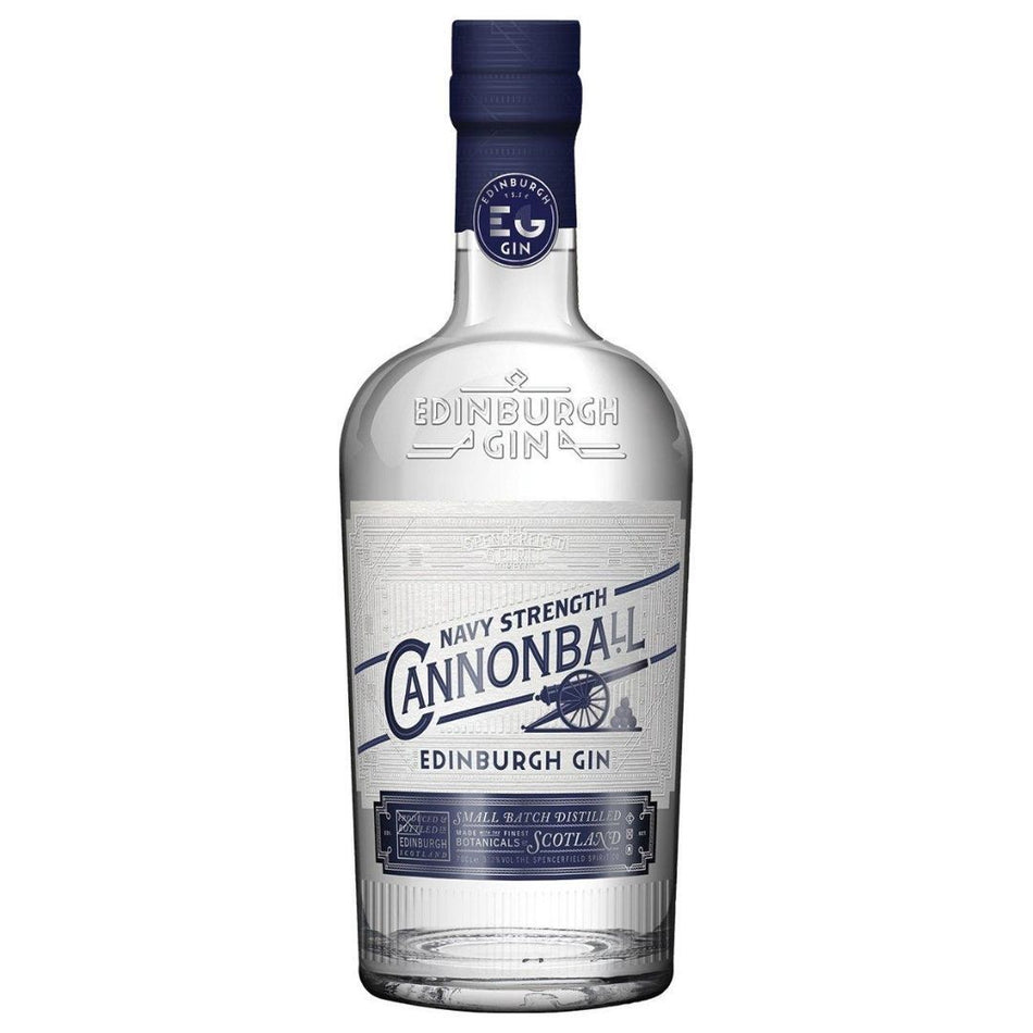 Edimburgh Cannonball Navy Strenght Gin 70cl
