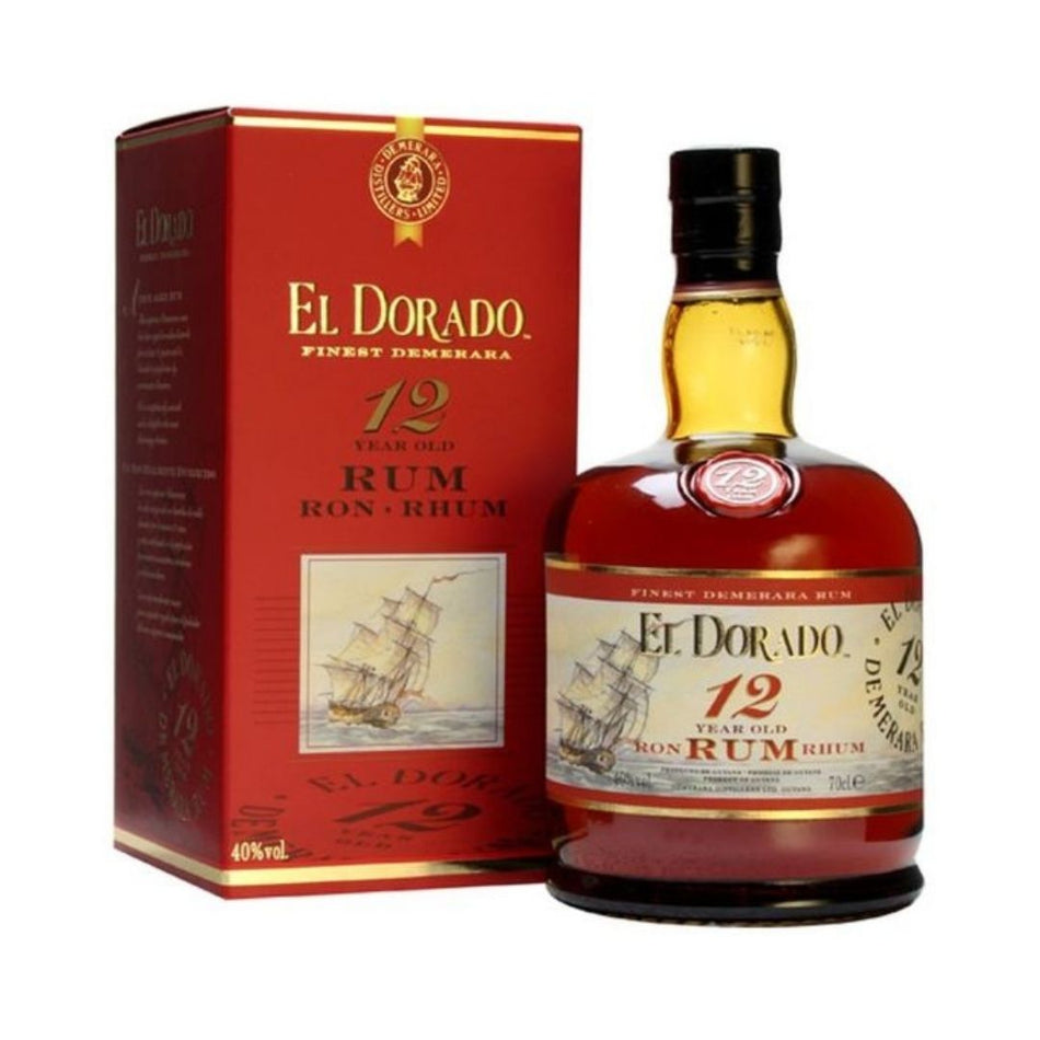 El Dorado 12Y Old Finest Demerara Rum 70cl
