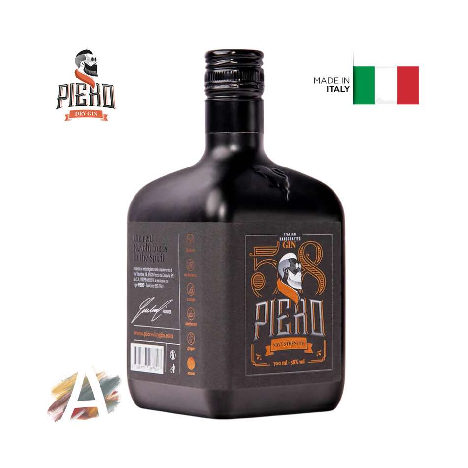 Ginpiero 58 Navy Strenght Gin 70cl