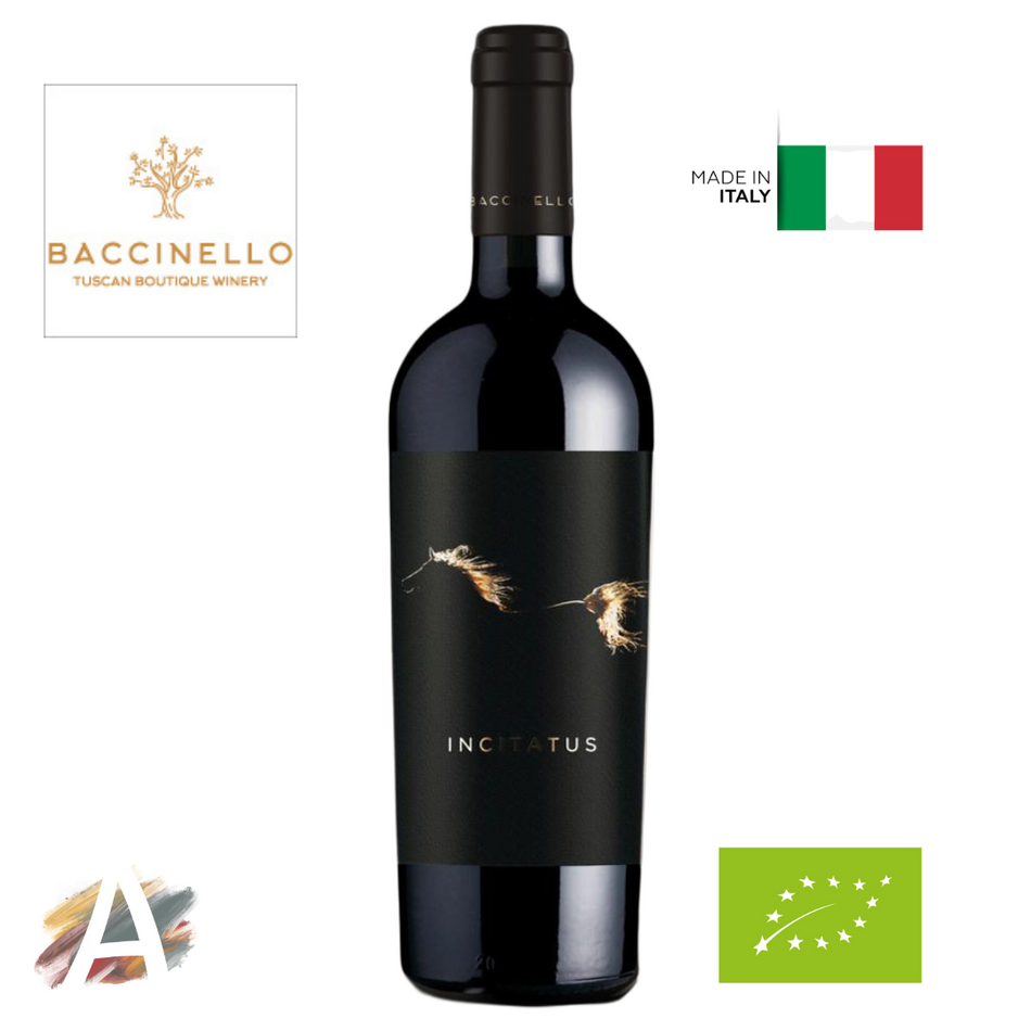 Incitatus Sangiovese Maremma Toscana BIO DOC 2022 Baccinello - 6 bottiglie