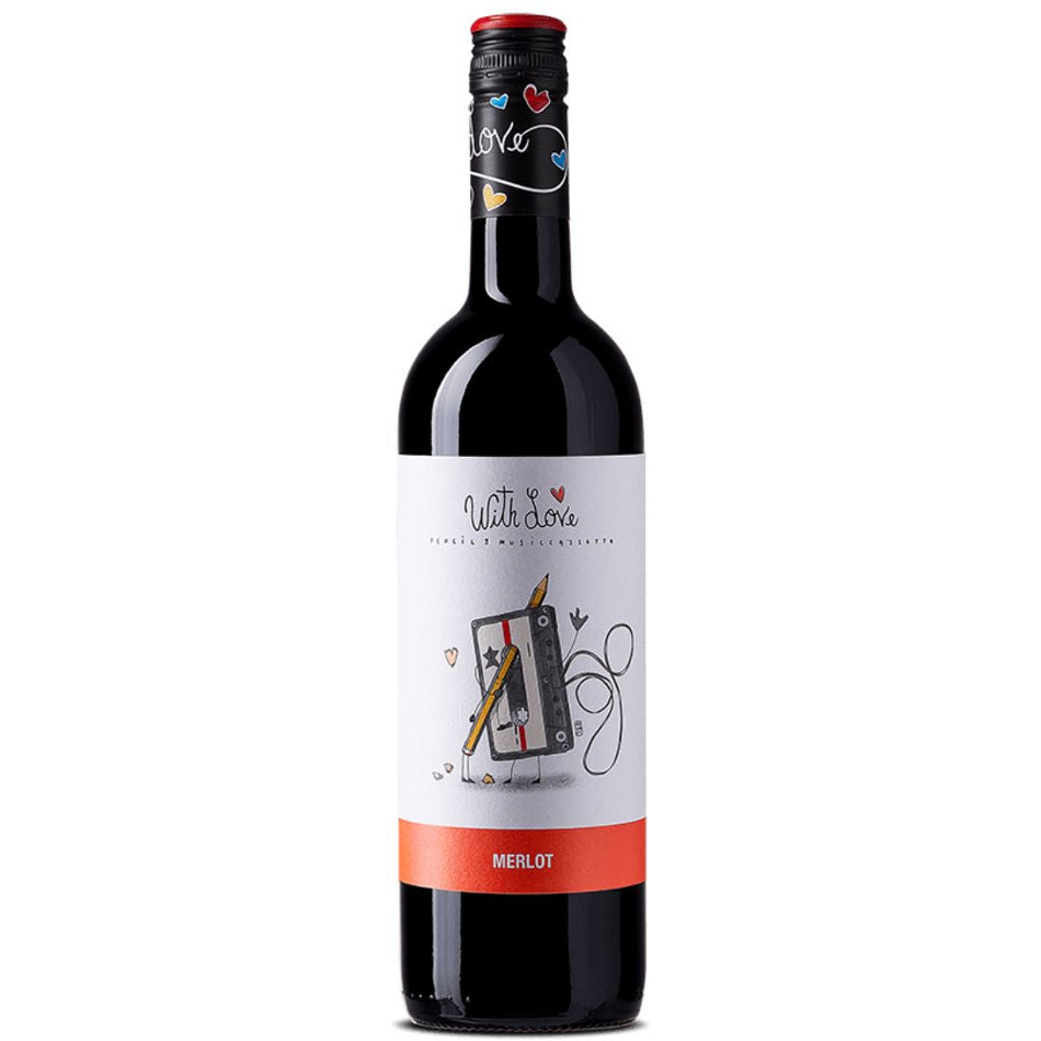 With Love Merlot BIO Torri 75cl - 6 bottiglie