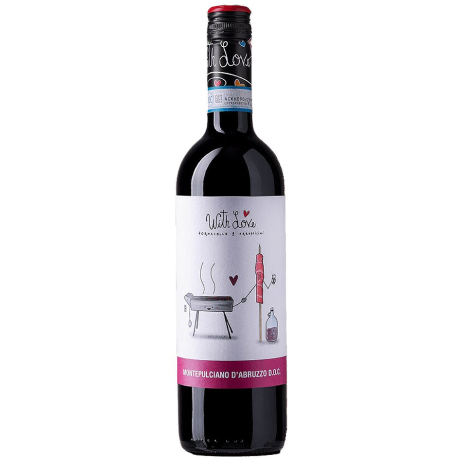 With Love Montepulciano d'Abruzzo DOC BIO Torri 75cl - 6 bottiglie