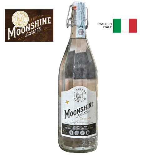 Moonshine Classico Bianco Whiskey Italiano Mulino di Sassello 100cl