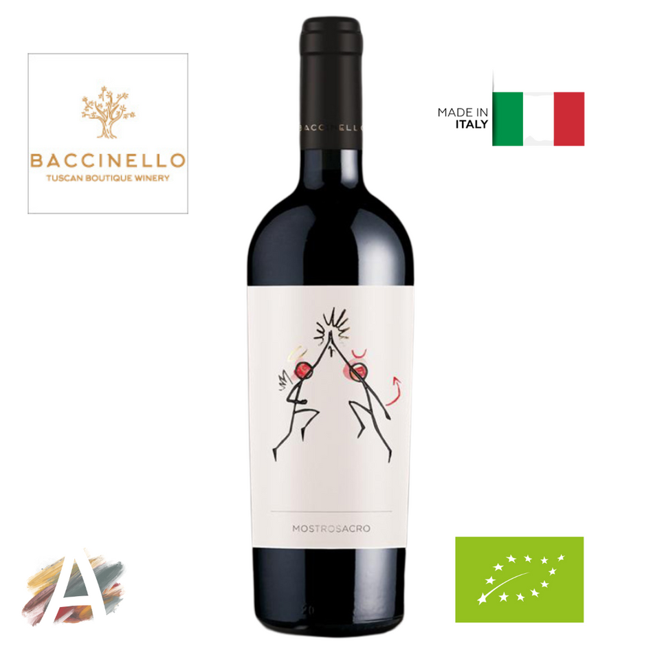 Mostrosacro Maremma Toscana BIO DOC 2022 Baccinello - 6 bottiglie