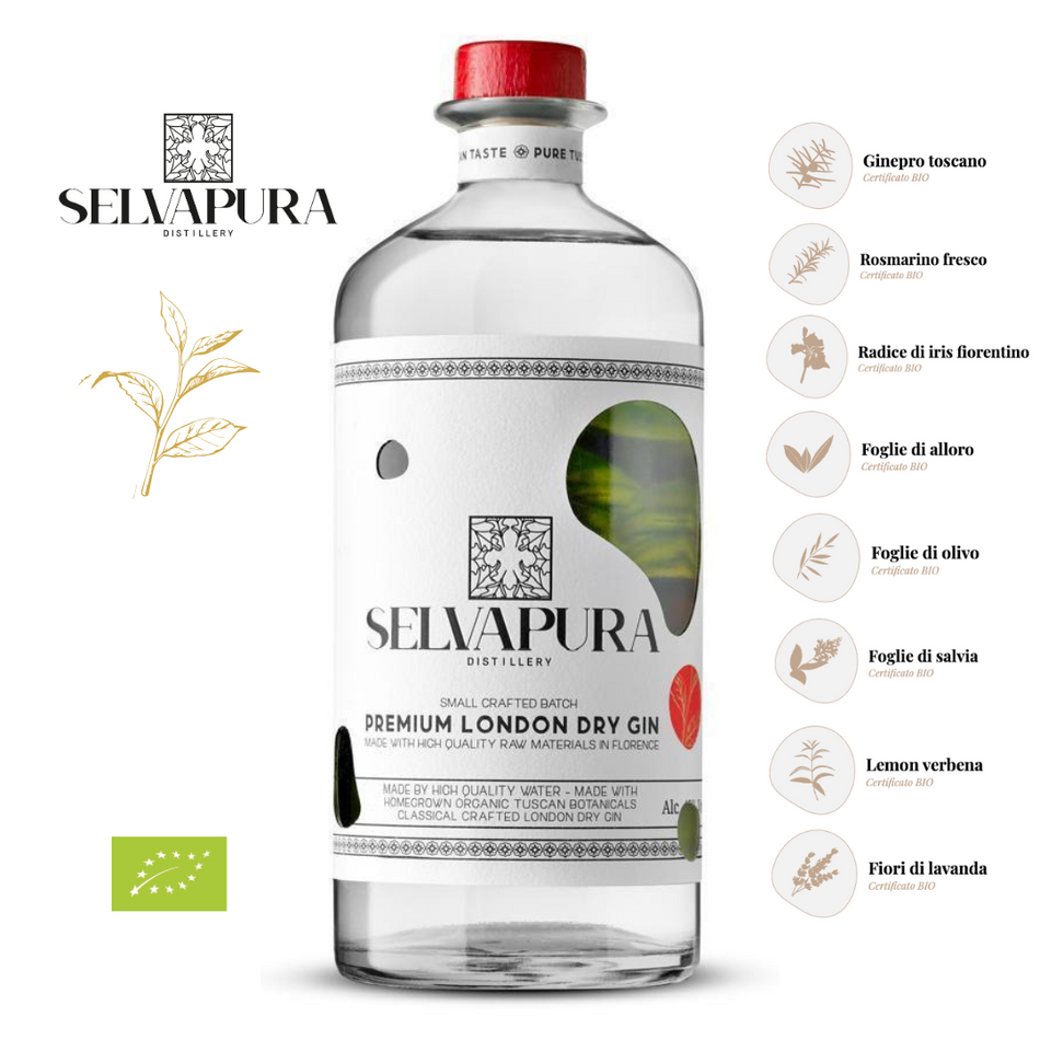Selvapura London Dry Gin Bio 70cl