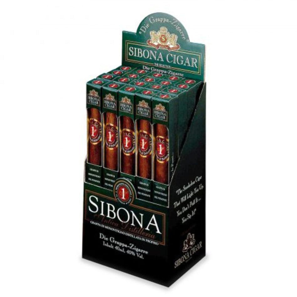 Sigari da bere Sibona confezione 20 pezzi da 4cl