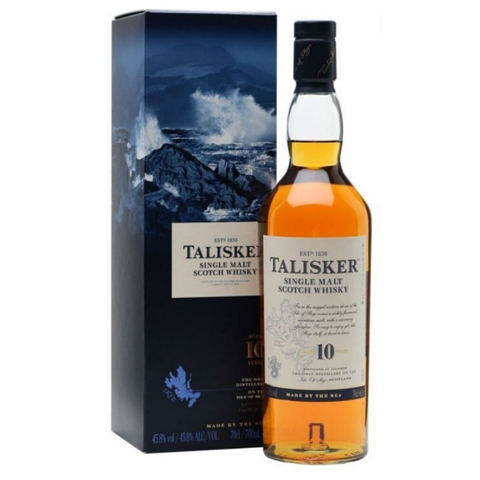 Talisker 10 Years Single Malt Scotch Whisky 70cl