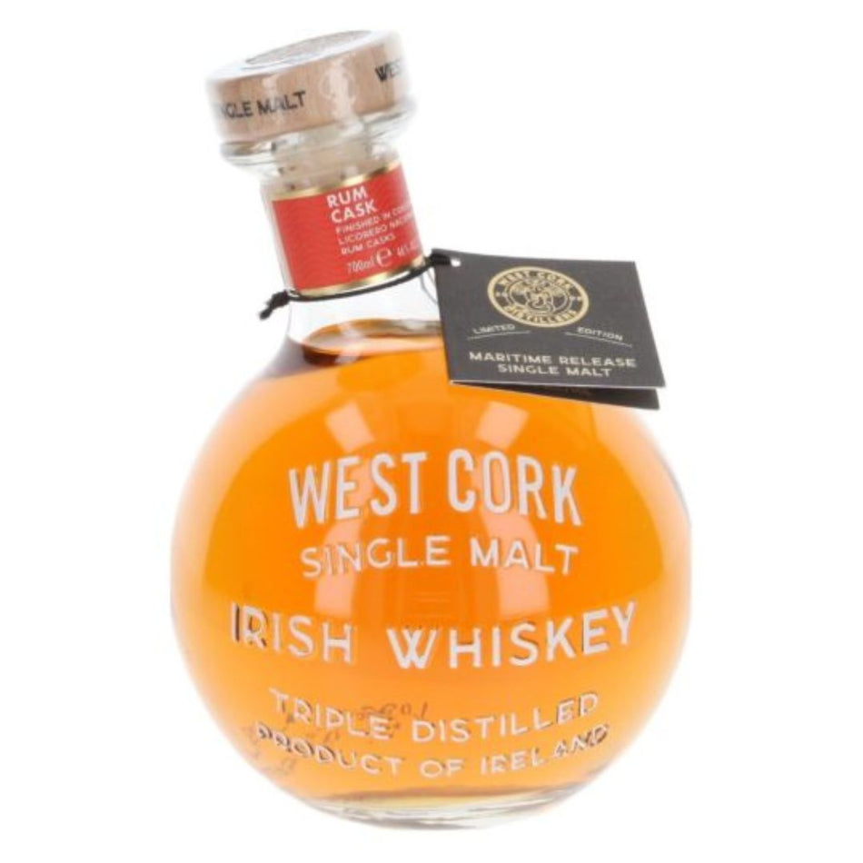 West Cork Maritime Rum Cask Irish Whisky 70cl
