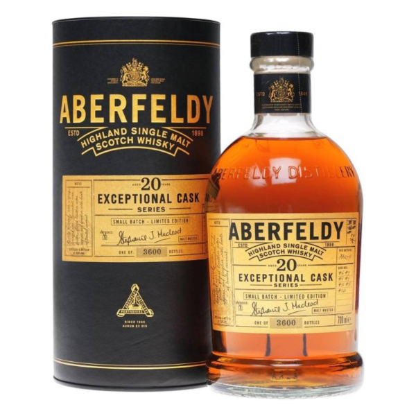 Aberfeldy Exceptional 20Y Scotch Whisky 70cl